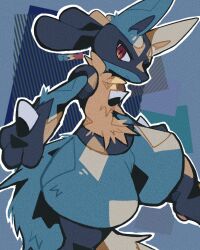 lucario from pokemon