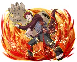 gaara (naruto) from naruto (series)