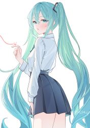 hatsune miku from vocaloid
