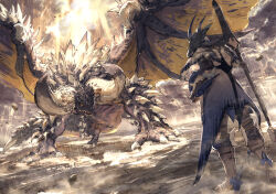 monster hunter (character) from monster hunter: world by touro
