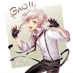 nakajima atsushi (bungou stray dogs) from bungou stray dogs by mecyo (mamezurushiki)