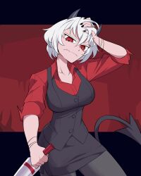 malina (helltaker) from helltaker