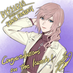 lightning farron from dissidia final fantasy by kobayashi gen