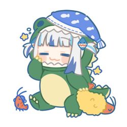 gawr gura from hololive by same anko