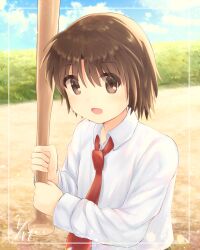 naoe riki from little busters! by mitsuna