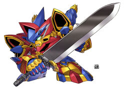 grungust sanshiki from super robot wars by nakano haito