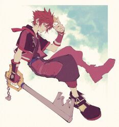 sora (kingdom hearts) from kingdom hearts by mim (mimya0600)