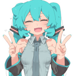 hatsune miku from vocaloid by abmayo