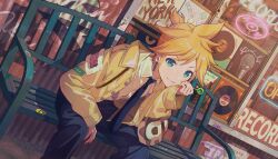 kagamine len from project sekai by colorful palette
