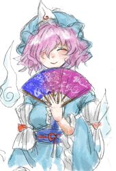 saigyouji yuyuko from touhou