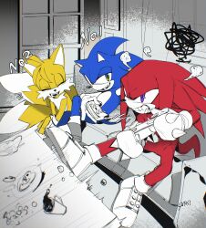 knuckles the echidna from sonic (series)