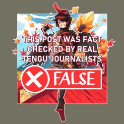 shameimaru aya from touhou