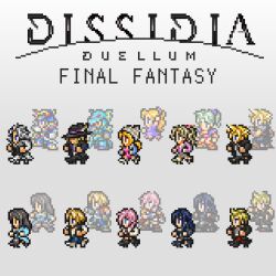 cloud strife from dissidia final fantasy