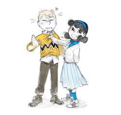 charlie brown from peanuts (comic) by dubu274611