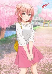 yuigahama yui from yahari ore no seishun lovecome wa machigatteiru.