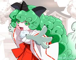 komano aunn from touhou