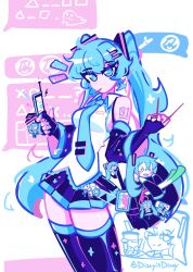 hachune miku from vocaloid
