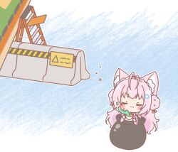 hakui koyori from getting over it by mitarashi neko