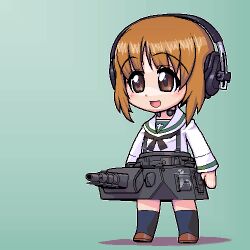 nishizumi miho from girls und panzer by matagitii