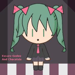 hatsune miku from kusare gedou to chokorewito (vocaloid)