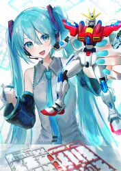 hatsune miku from gundam