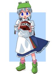 mononobe no futo from minecraft by kasuya baian
