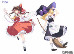 hakurei reimu from touhou by poprication