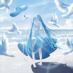 hatsune miku from vocaloid
