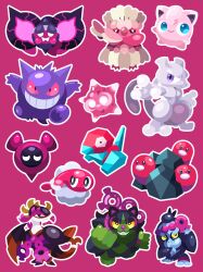 gengar from pokemon by shichi (7cube ori)