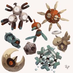 beldum from pokemon by hontoni wasabi