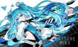 hatsune miku from vocaloid by tyouya