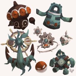 bronzong from pokemon by hontoni wasabi