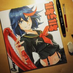 matoi ryuuko from kill la kill by omar dogan