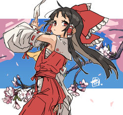 hakurei reimu from touhou