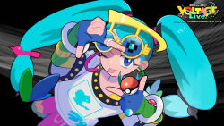 hatsune miku from pokemon by mizutani megumi