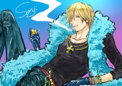 sanji (one piece) from one piece by yuu (1969loy)