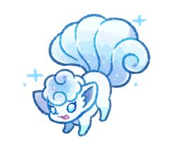 alolan vulpix from pokemon