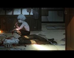 killua zoldyck from hunter x hunter by kiko