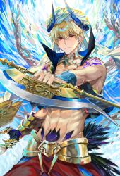 gilgamesh (caster) (fate) from fate/grand order