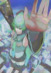 hatsune miku from vocaloid