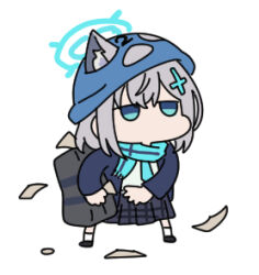 shiroko (blue archive) from blue archive by nyaru (nyaru 4126)