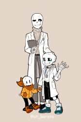 papyrus (undertale) from undertale by bari (ut barista)