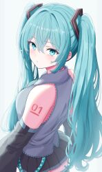 hatsune miku from vocaloid