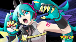hatsune miku from pokemon by ariga hitoshi