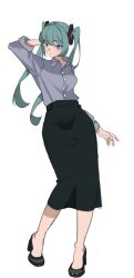 hatsune miku from vocaloid