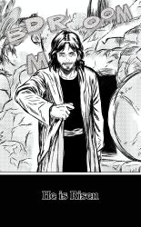 jesus fan art