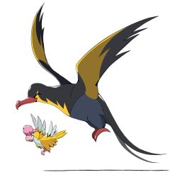 kilowattrel from pokemon by psaber97