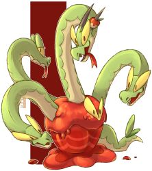 hydrapple from pokemon by dualcosmog