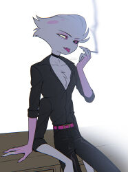 angel dust from hazbin hotel by menma (enaic31)