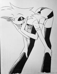 angel dust from hazbin hotel by menma (enaic31)